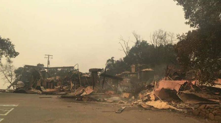 Winery owner describes damage caused by California wildfire