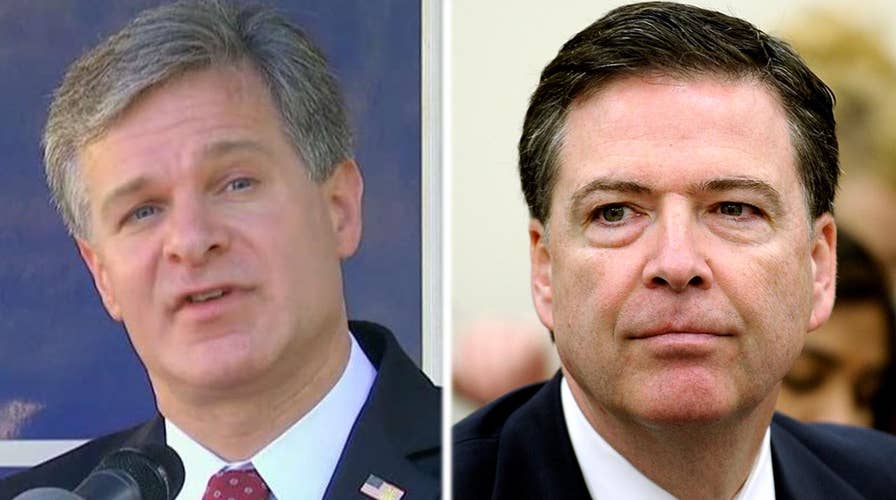 FBI director says there is no investigation into James Comey