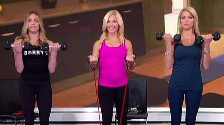 Anna Kooiman's pregnancy workout