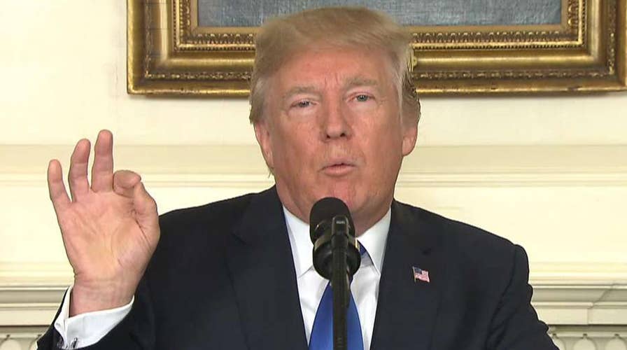 Trump announces he will not recertify Iran nuclear deal