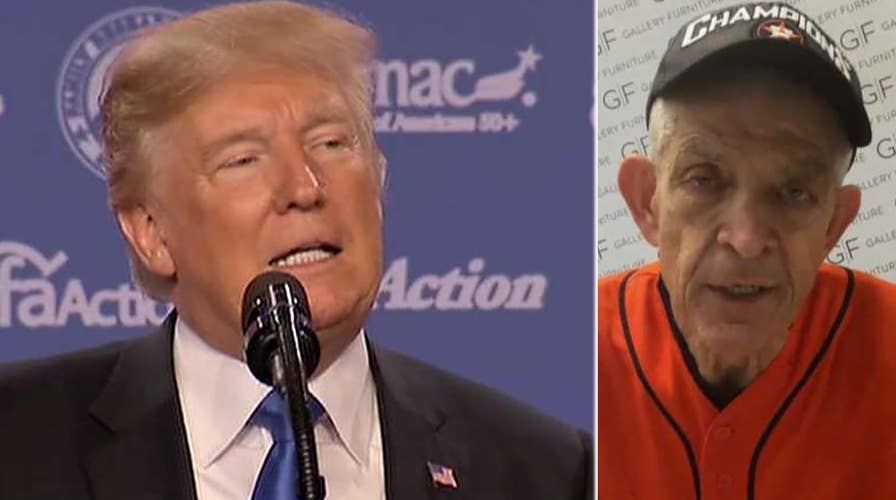 Houston's 'Mattress Mack' reacts to praise from Trump