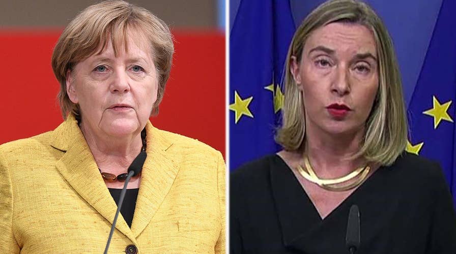 World leaders respond to Trump's Iran deal decision