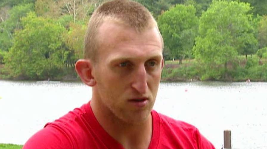 Wounded warrior running 31 marathons in 31 days