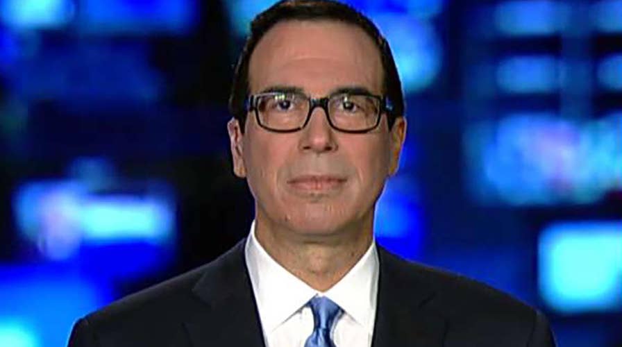 Sec. Mnuchin talks goals for tax reform, tax cuts