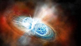 Astronomers strike gold, witness massive cosmic collision