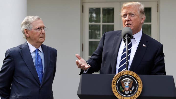 Trump: McConnell and I are fighting for the same thing