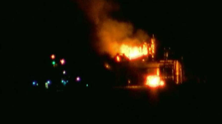 Oil rig explosion leaves at least 7 injured in Louisiana