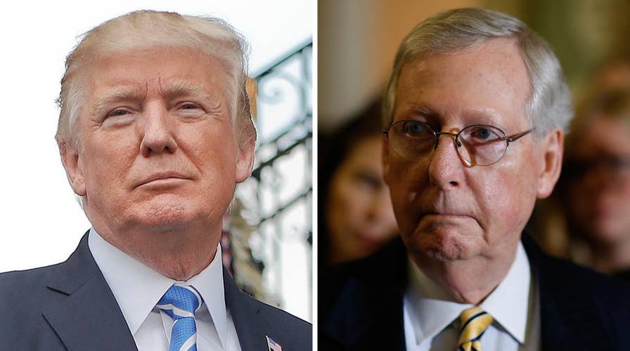 Short: Trump, McConnell have very good working relationship