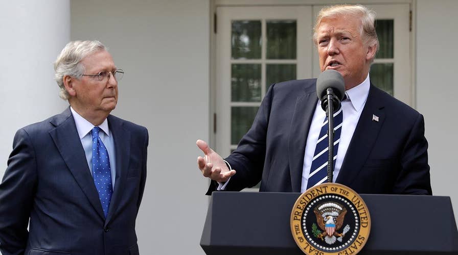 Trump: McConnell and I are fighting for the same thing