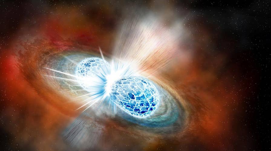 Scientists witness huge cosmic crash, make major discoveries