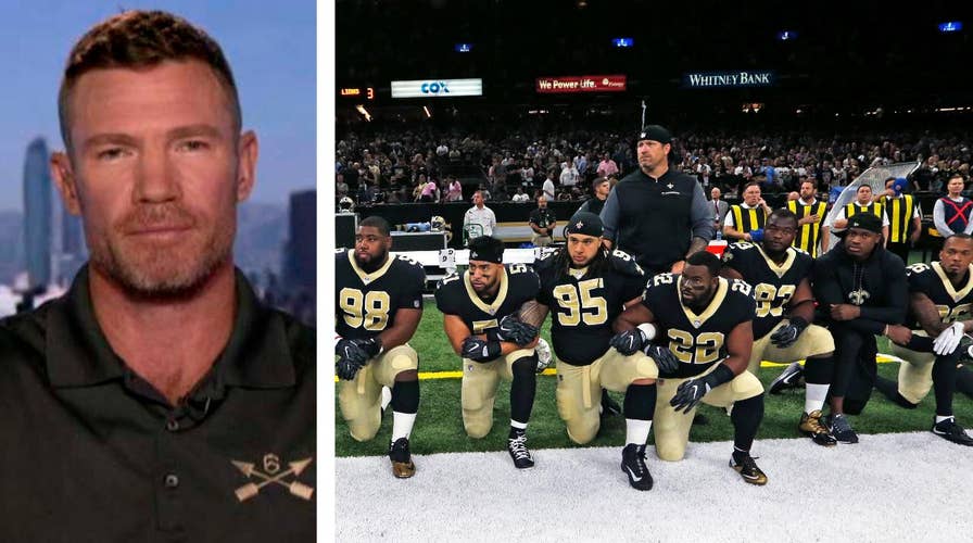 Former NFL player, vet calls for unity amid anthem protests