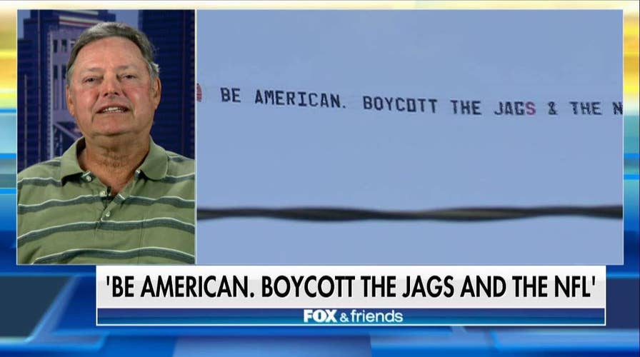 Former Jaguars Fan Flies Banner Over Stadium Calling for Boycott of NFL