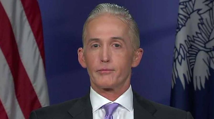 Rep. Gowdy on Comey: The chronology does not add up