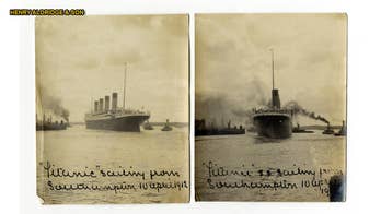 Sailing to disaster: Rare Titanic photos up for auction