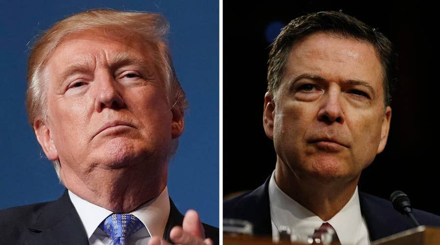 Trump reacts to Comey, Clinton revelations on Twitter