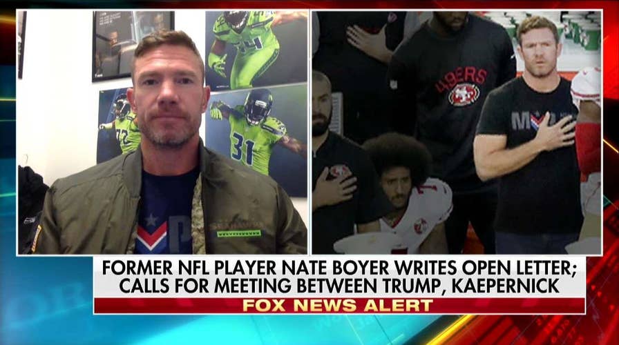 Former NFL Player and Green Beret Nate Boyer Pens Letter Asking Trump and Kaepernick to Meet