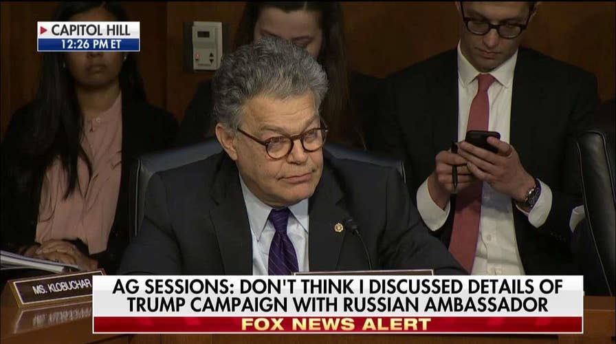 Franken & Sessions Get Into Back-and-Forth on Russia Investi