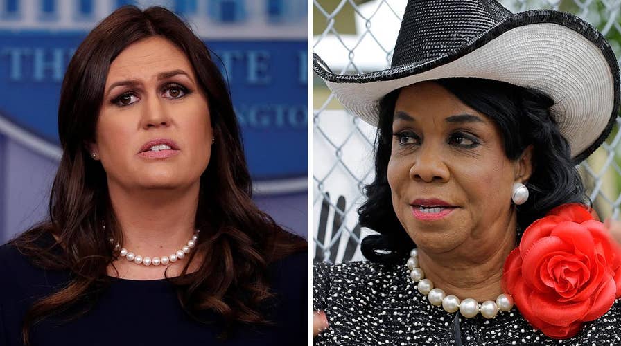 Sanders: Wilson 'politicizing' slain soldier is 'appalling'