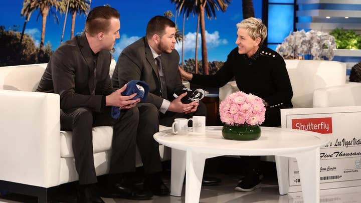 Ellen fails to get key answers in Las Vegas guard interview