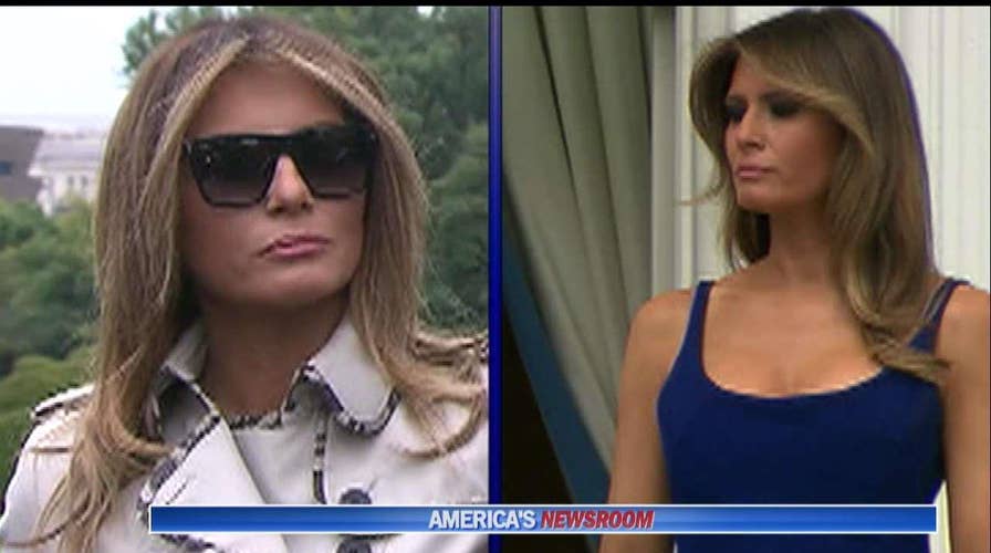 Bizarre 'Fake Melania' Conspiracy Theory Lights Up Social Media