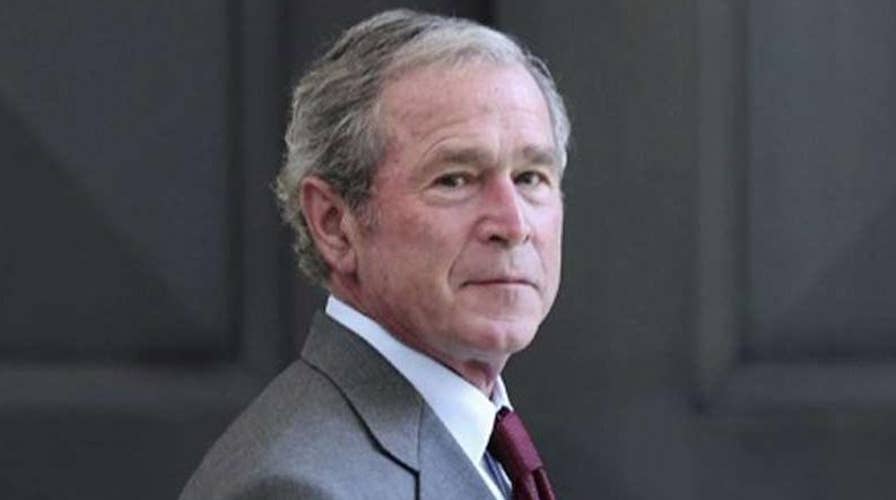What does Bush think about Trump's handling of North Korea?