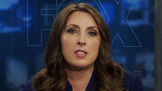 RNC chairwoman: DNC infighting is very harmful for Democrats