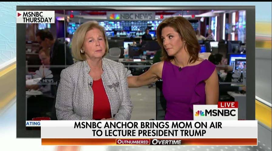 MSNBC host brings mother on the air to lecture Trump