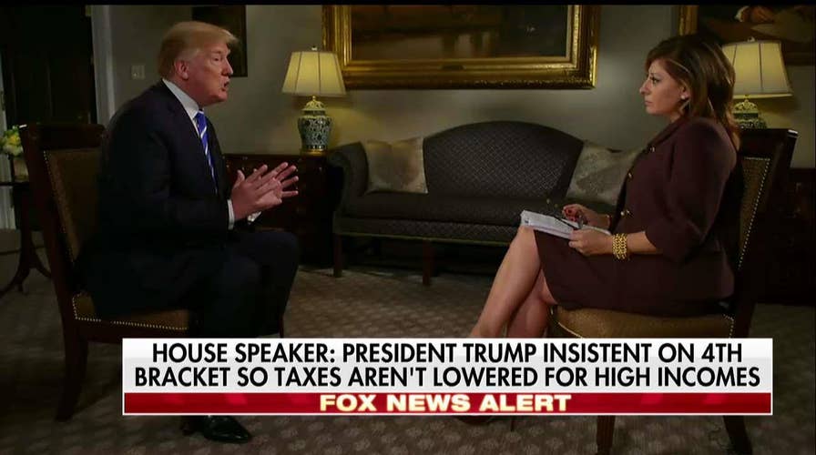 Trump with Bartiromo on Tax Reform