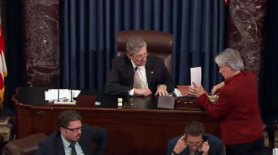 Senate budget passage lays groundwork for tax reform