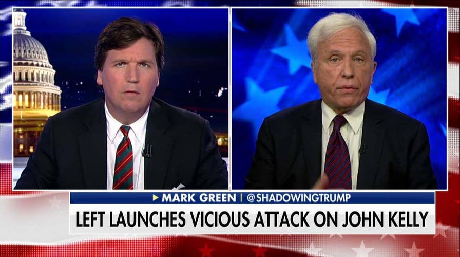 Tucker Battles Trump Critic on Gen. Kelly's Remarks