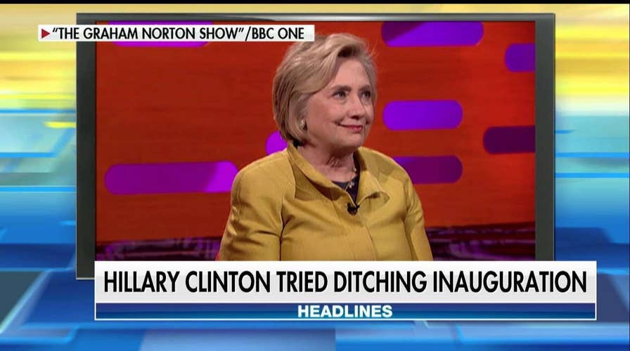 Hillary Clinton Tried to Get Out of Attending Inauguration