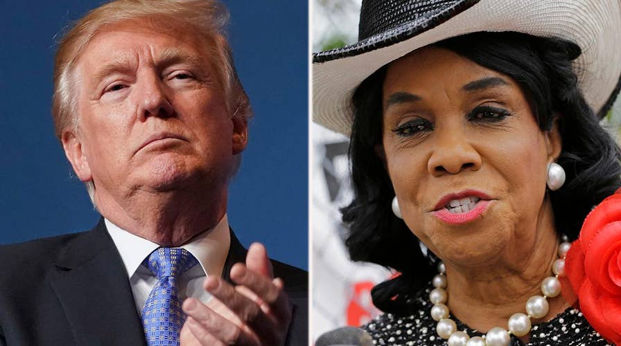 Trump targets 'Wacky Congresswoman Wilson' on Twitter