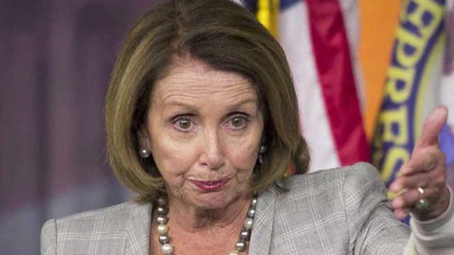 Pelosi says she needs to stay so there's a woman at the top