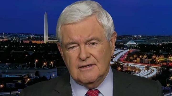 Gingrich on anthem protests, Rep. Maxine Waters, tax reform