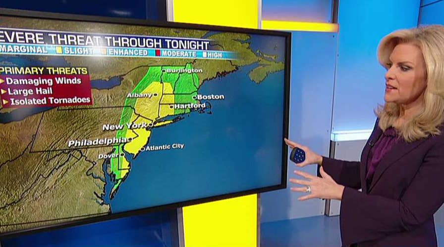 National forecast for Tuesday, October 24