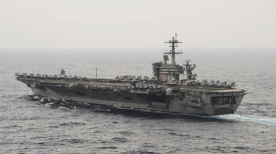Second US aircraft carrier enters the Western Pacific