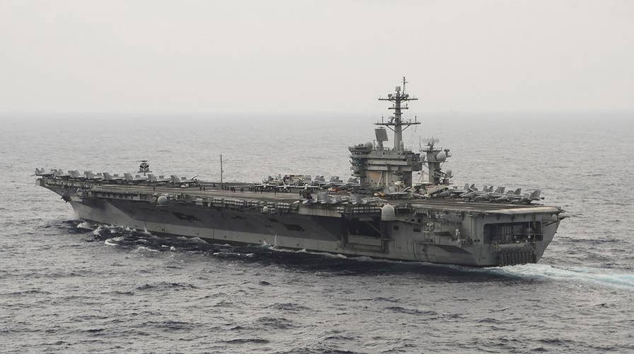 Second US aircraft carrier enters the Western Pacific