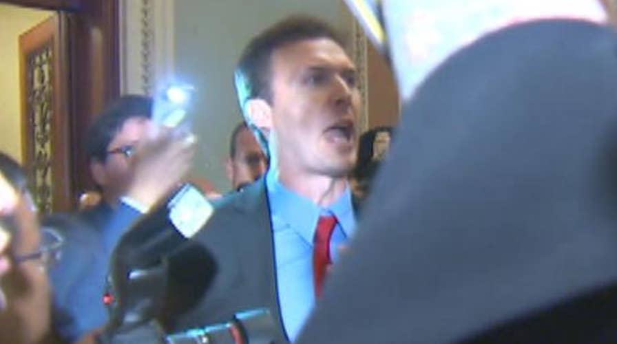 Protester: Trump is treason