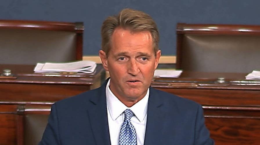 Sen. Flake announces decision not to run for re-election