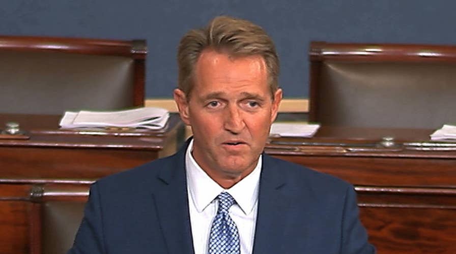 Sen. Flake announces decision not to run for re-election