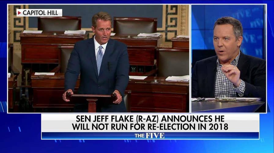 Greg Gutfeld on Jeff Flake