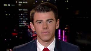 Student tells Tucker Antifa targeted him and Columbia College Republican board members over conservative speakers. #Tucker