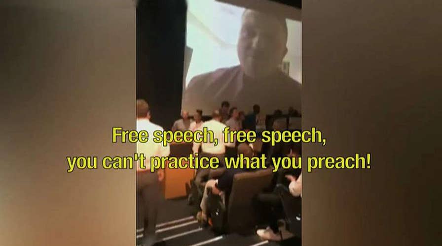 Has shouting down conservatives become free speech?