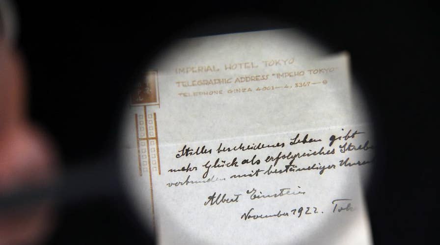 Einstein’s theory of happiness sold for $1.6 million: What is it?