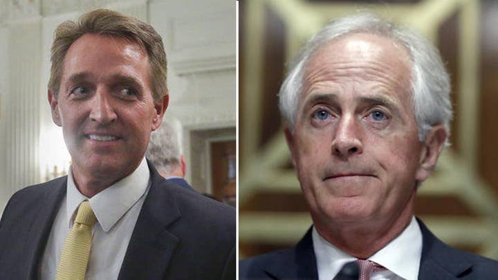 How will Congress be affected by loss of Flake, Corker?