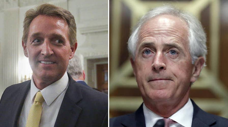 How will Congress be affected by loss of Flake, Corker?