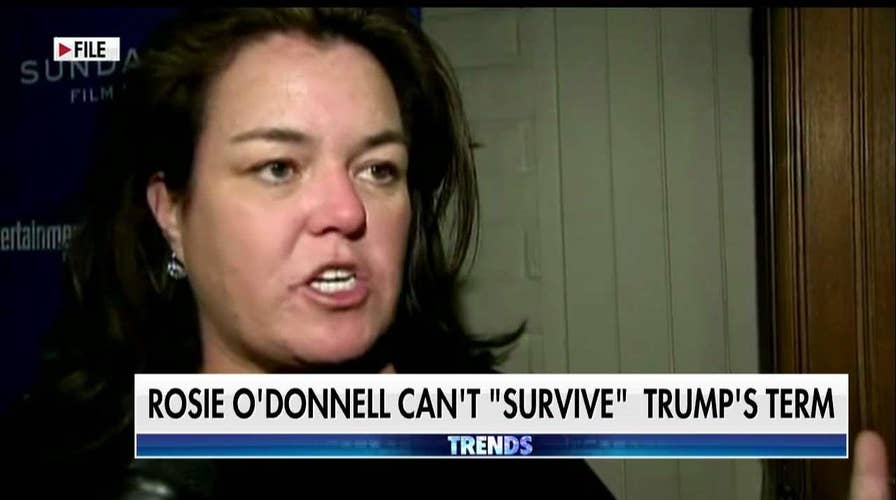 Rosie O'Donnell worries if she can live through Trump presidency