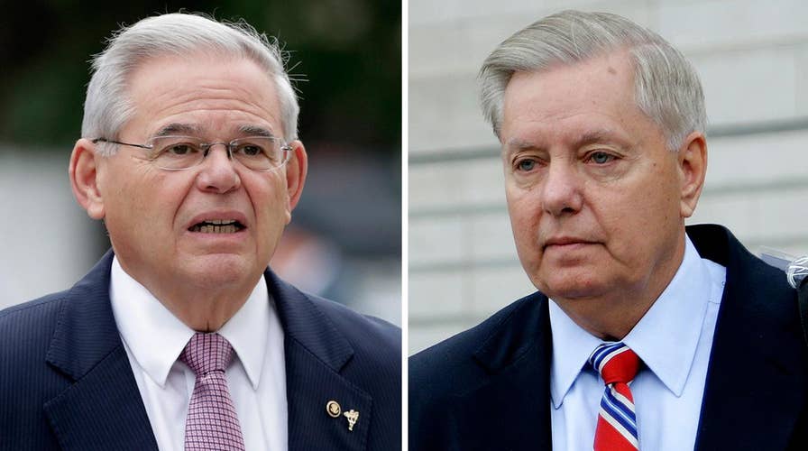 Menendez gets emotional; Graham set to 'vouch for Bob'