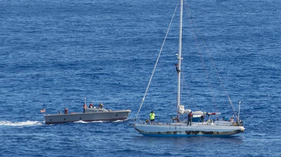 Navy rescues mariners, dogs stranded at sea for months