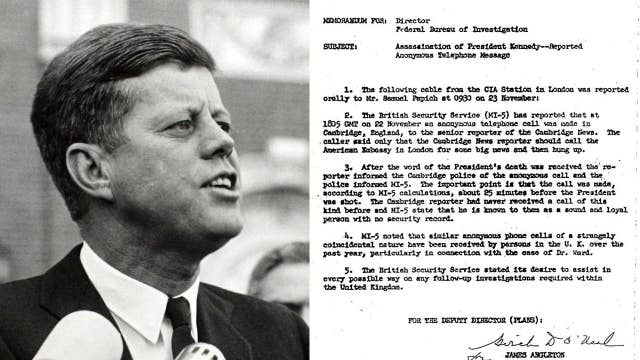 Jfk Files First Look At Records Open New Questions Latest News Videos